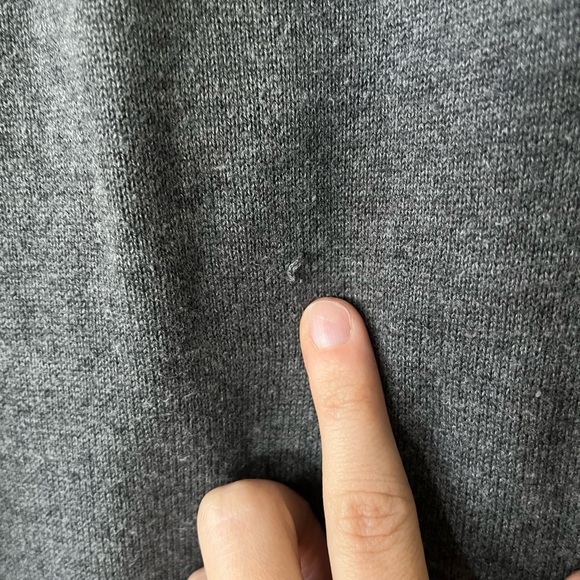 LUNYA Cozy Cotton Silk Relaxed Ankle Sweatpants in Heather Gray Womens Size M - Picture 8 of 15